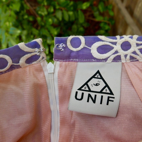 UNIF Rainbow Tie-Dye Daisy Shorts - Picture 6 of 8